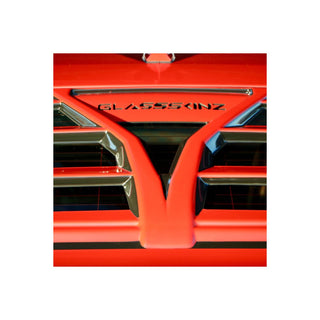 Glassskinz Torch Rear Window Louvers / Vents: Dodge Challenger 2008 - 2023 (All Models)
