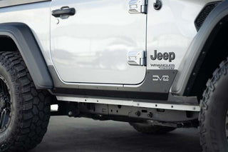 DV8 Offroad Rock Skins 2-Door: Jeep Wrangler JL 2018-26 - Black