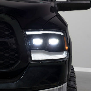 FORM Lighting Sequential LED Projector Headlights (PAIR): Fits Ram 1500/2500/3500 2009-2018