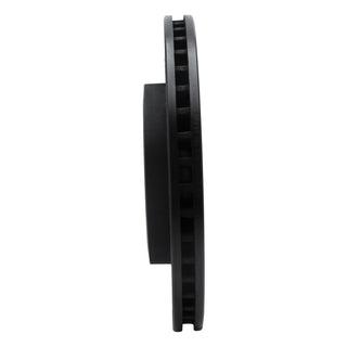 DFC 05-10 Jeep Grand Cherokee Front Left Drilled & Slotted Black Brake Rotor