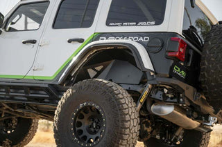 DV8 Offroad Rear Inner Fenders Aluminum (REAR): Jeep Wrangler JL 2018-2026 2.0L/3.6L
