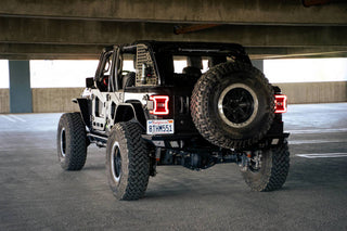 DV8 Offroad Slim Fender Flares: Jeep Wrangler JL 2018-2026 6.4L 392/3.6L V6