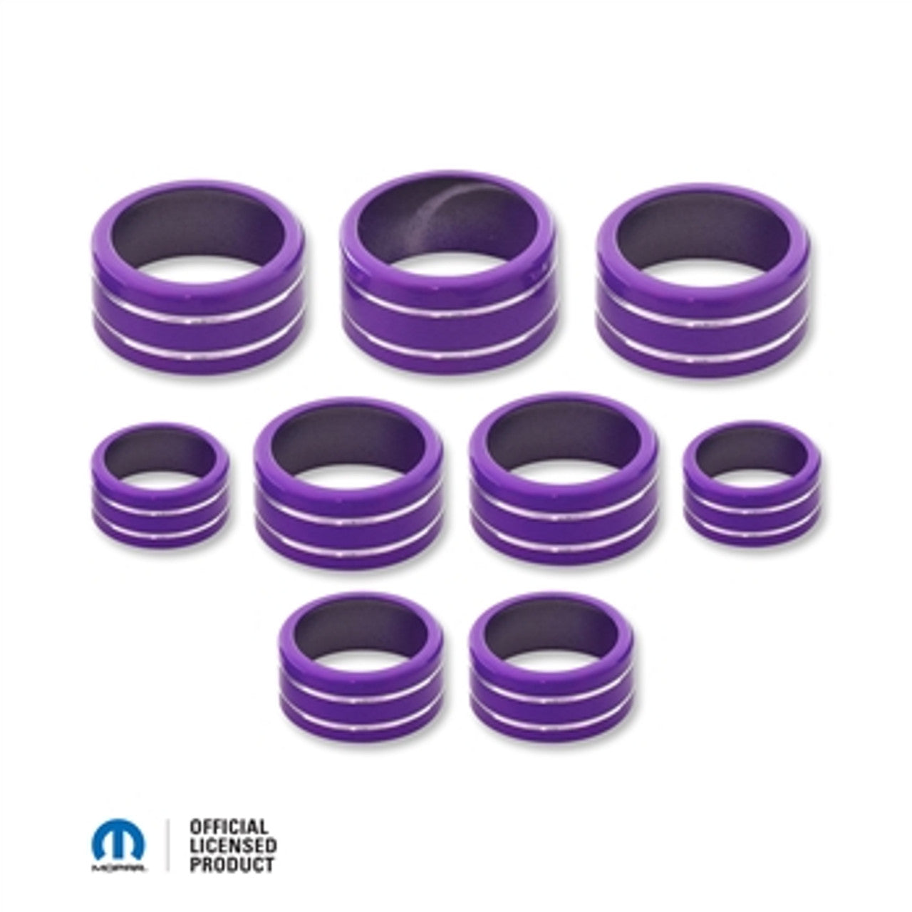 American Brother Designs Interior Knob Covers: Dodge Charger 2006 - 2010