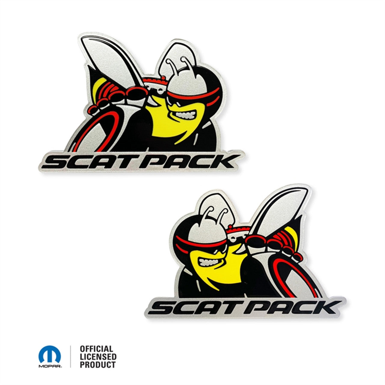 American Brother Designs SCATPACK Acrylic Badge (OEM Colors): Dodge Challenger / Charger 2015 - 2023