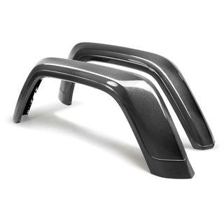 Anderson Composites Carbon Fiber Rear Fender Flares (Pair): Jeep Gladiator 2020 - 2025 (All Models)