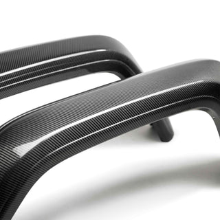 Anderson Composites Carbon Fiber Rear Fender Flares (Pair): Jeep Gladiator 2020 - 2025 (All Models)