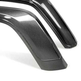 Anderson Composites Carbon Fiber Rear Fender Flares (Pair): Jeep Gladiator 2020 - 2025 (All Models)
