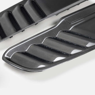 Anderson Composites Carbon Fiber Hood Vents (Pair): Ram 6.2L TRX 1500 2021 - 2024