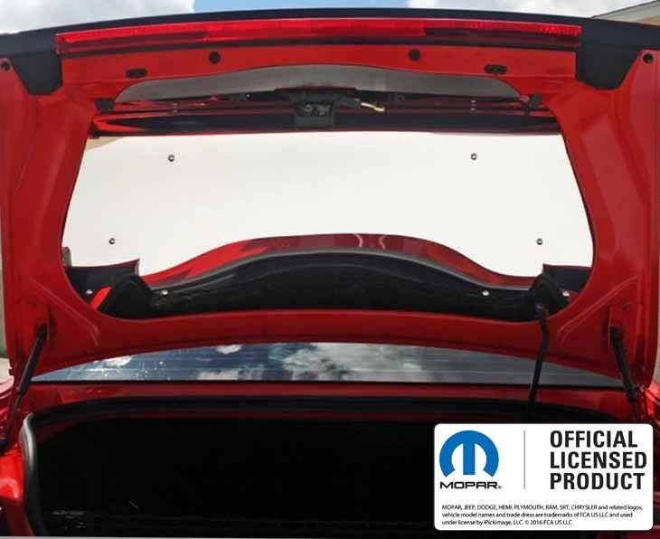 American Car Craft Trunk Lid Liner (Brushed or Polished): Dodge Challenger 2008 - 2023 (All Models)