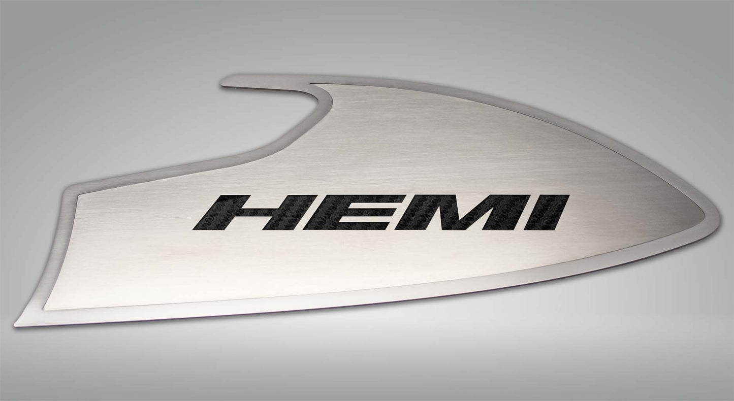 American Car Craft "HEMI" Door Badges: Dodge Challenger 2015 - 2023