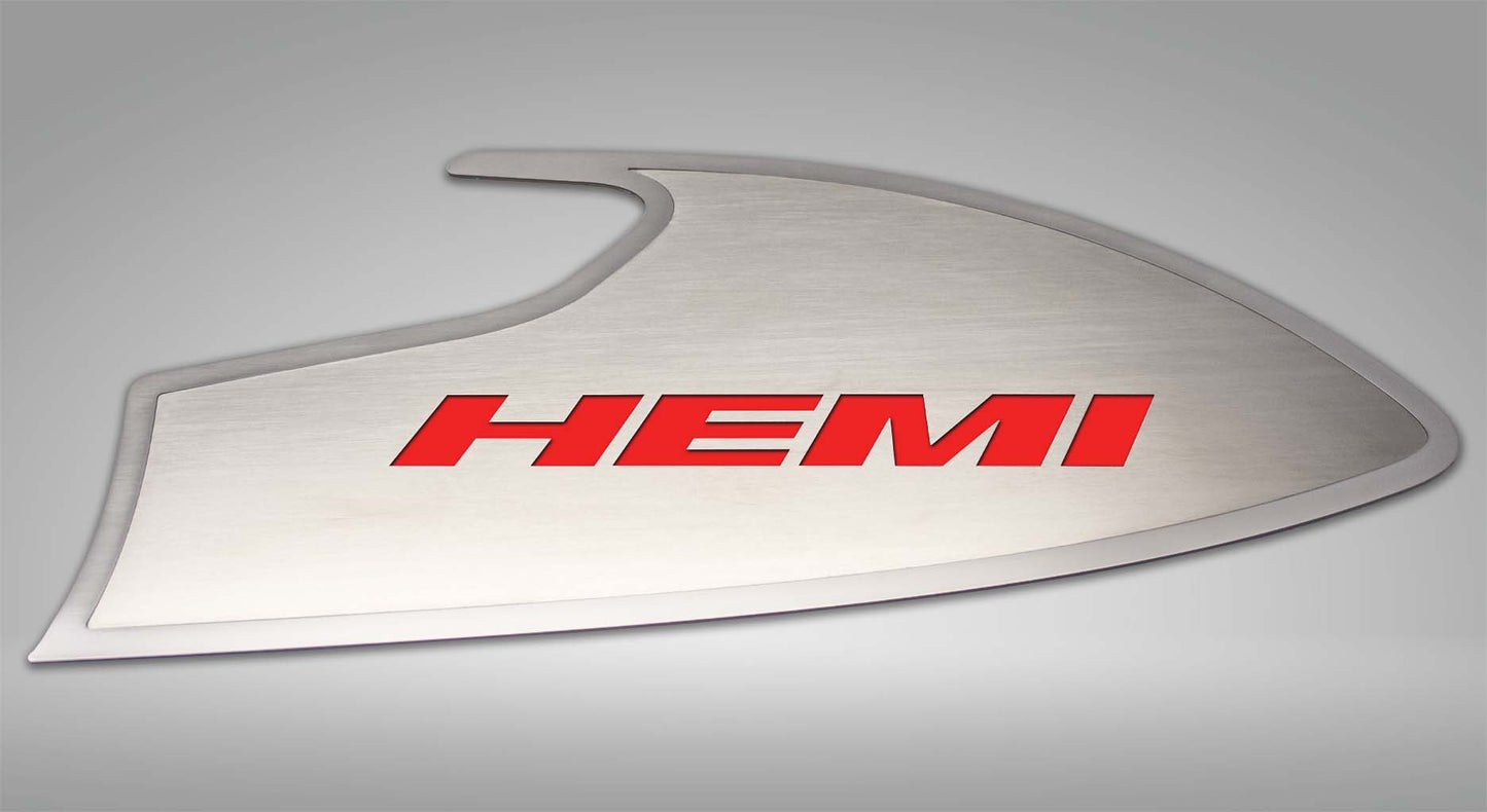 American Car Craft "HEMI" Door Badges: Dodge Challenger 2015 - 2023