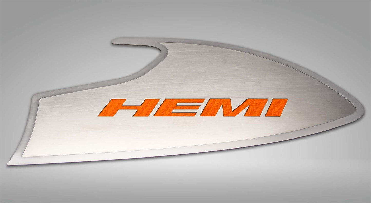 American Car Craft "HEMI" Door Badges: Dodge Challenger 2015 - 2023