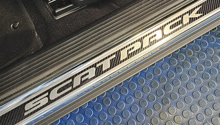 American Car Craft "SCATPACK" Door Sills (LED): Dodge Challenger 2015 - 2023