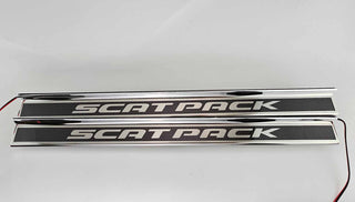 American Car Craft "SCATPACK" Door Sills (LED): Dodge Challenger 2015 - 2023