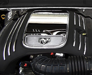 American Car Craft 5.7L Hemi Engine Shroud Dress Up Kit: 300C / Charger / Magnum 2005 - 2010