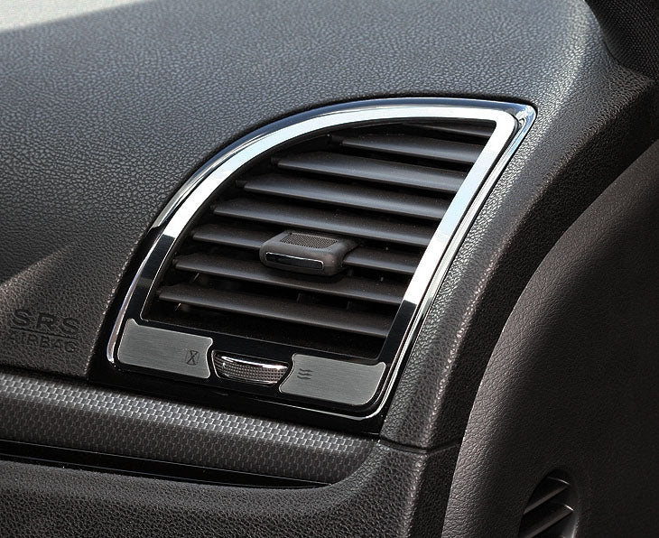 American Car Craft A/C Vent Trim Outer Polished / Brushed: Chrysler 300 2011 - 2024