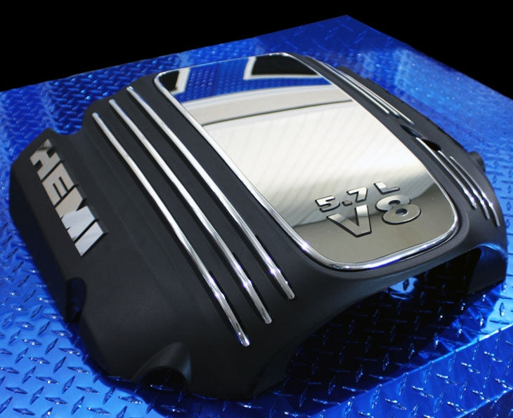 American Car Craft 5.7L Hemi Engine Shroud Dress Up Kit: Dodge Charger R/T 2011 - 2023