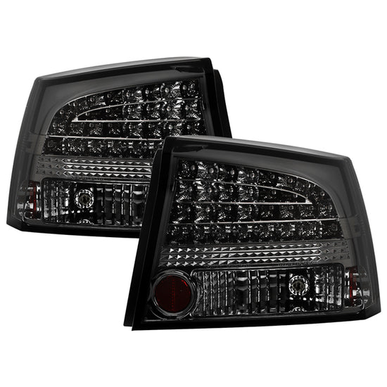 Spyder Smoke LED Tail Lights: Dodge Charger 2009 - 2010
