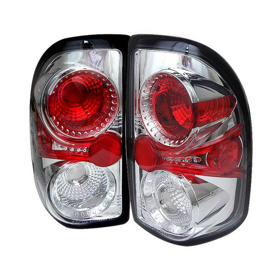 Spyder Chrome Euro Tail Lights: Dodge Dakota 1997 - 2004
