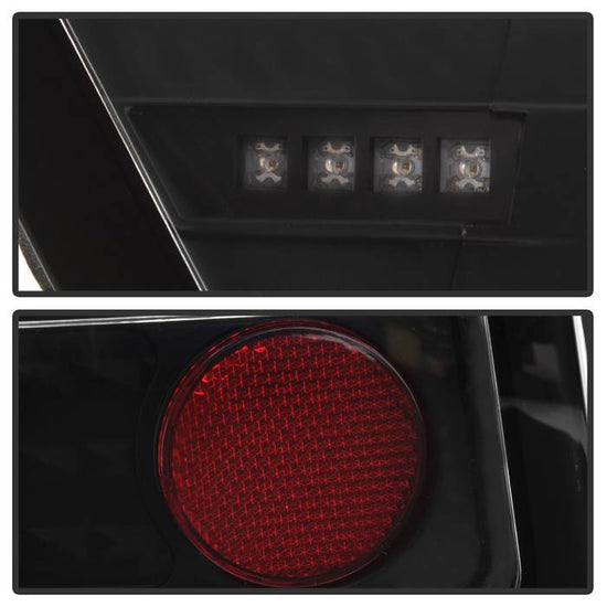 Spyder Black LED Tail Lights: Dodge Magnum 2005 - 2008