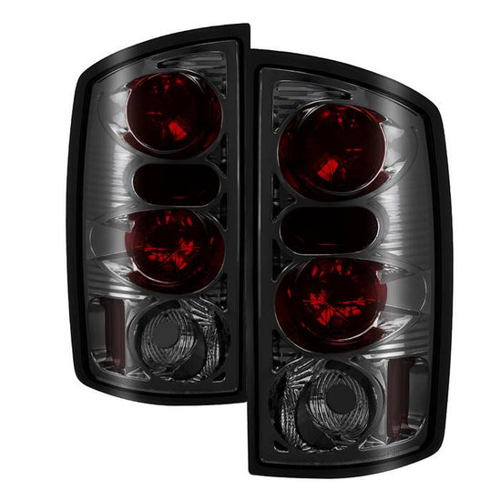 Spyder Smoke Euro Tail Lights: Dodge Ram 2002 - 2006 (All Models)
