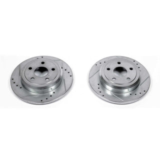 PowerStop Evolution Drilled & Slotted Rotors (REAR): Fits Most Dodge/Jeep 6.4L/5.7L/3.6L (11-20)