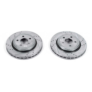 PowerStop Evolution Drilled & Slotted Rotors (REAR): Fits Most Dodge/Jeep 6.4L/6.2L/5.7L/3.6L (12-24)