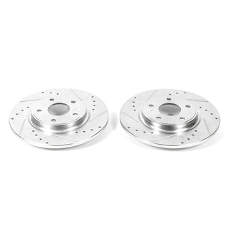 PowerStop Evolution Drilled & Slotted Rotors (REAR): Dodge Durango 23 6.2L Hellcat