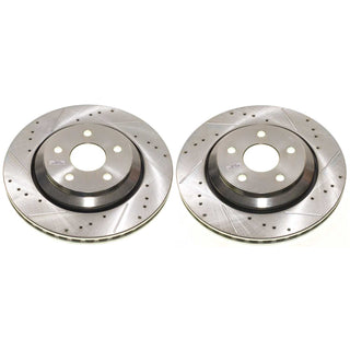 PowerStop Drilled and Slotted Rotor (REAR): Dodge Durango 21-24 5.7L/3.6L
