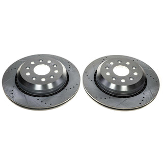 PowerStop Evolution D&S Zinc Plated Rear Rotors (REAR): Jeep Gladiator/Wrangler 20-24 6.4L/3.6L/3.0L EcoDiesel/2.0L