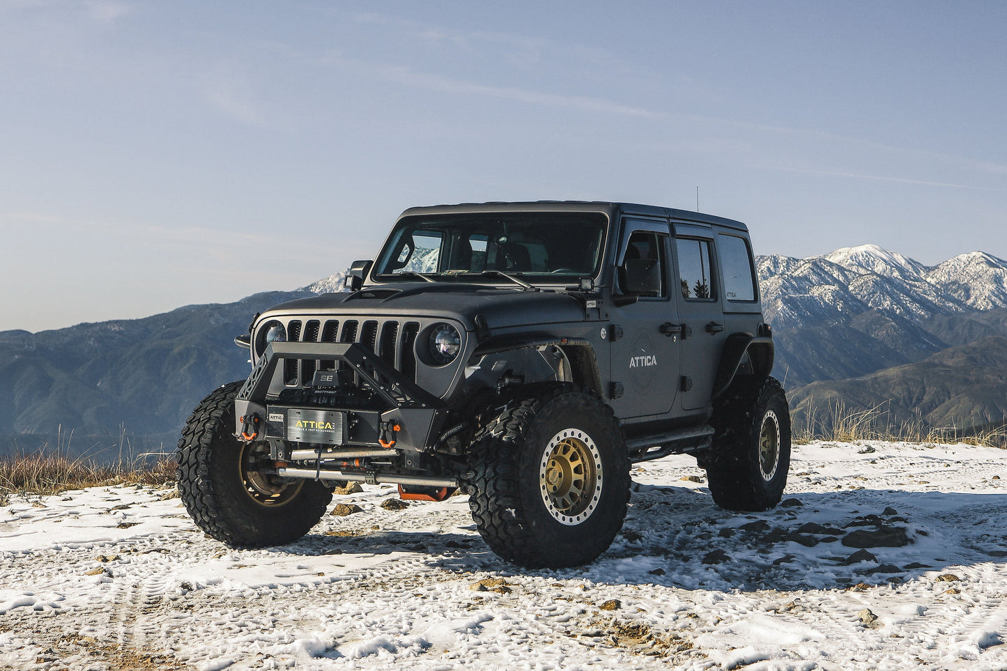 Attica 4x4 Terra Series Side Steps: Jeep Wrangler 2018-2024