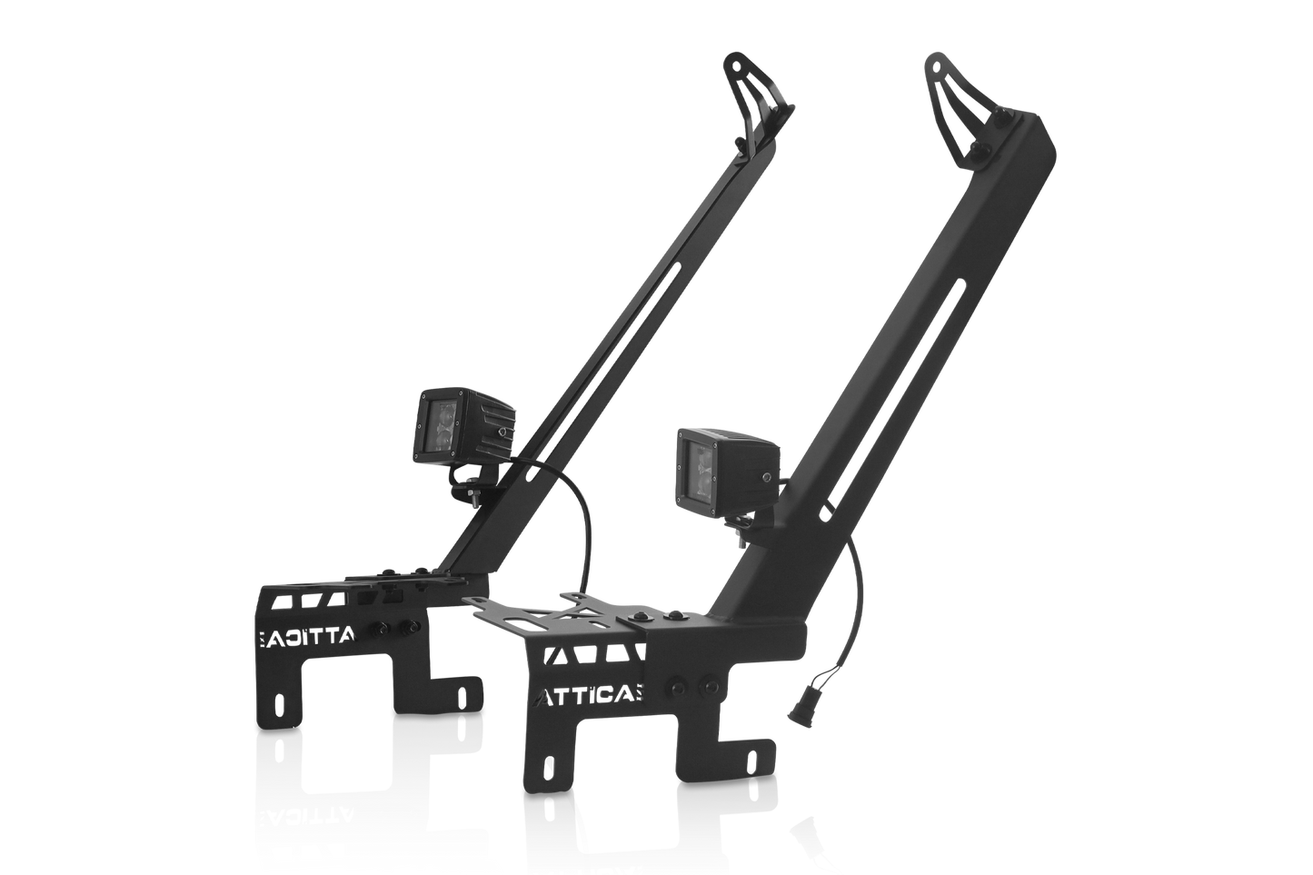 Attica 4x4 Frontier Series Light Mount Brackets: Jeep Gladiator 2020-2024