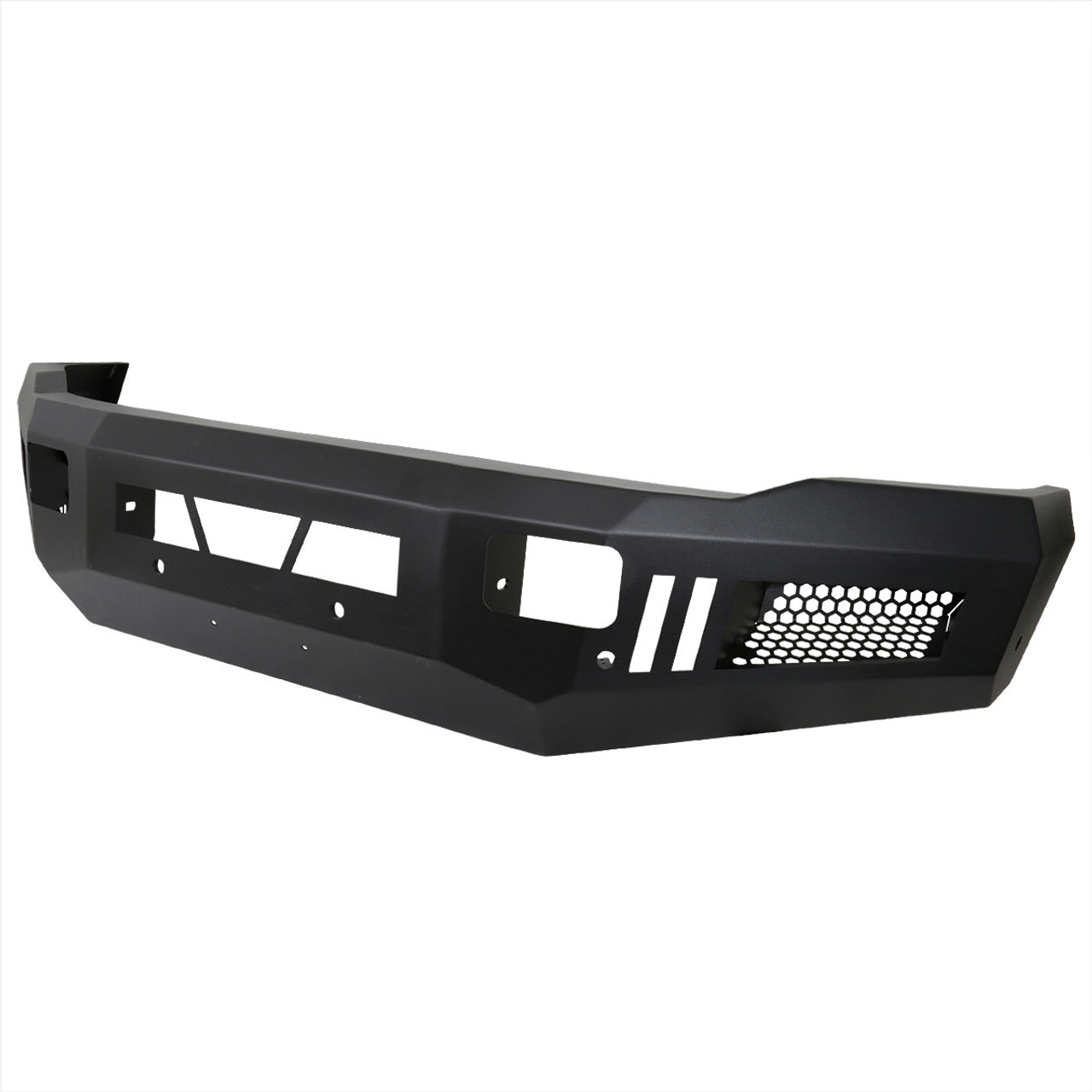 Spec D Heavy-Duty Steel Front Bumper w/ LED's: Dodge Ram 2500 / 3500 2010 - 2018