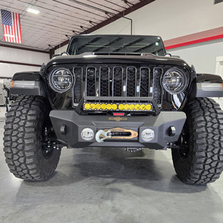 Rock Slide Engineering Shorty Front and Full Rear Bumpers Combo: Jeep Wrangler JL 2018-2025 2-Door / 4-Door