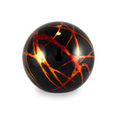 Black w/ Fire Splash