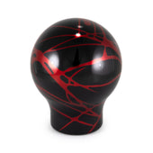Black w/ Red Splash