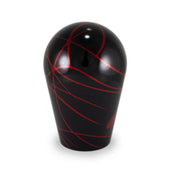 Black w/ Red Splash