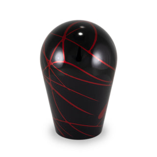 Billetworkz Automatic Shifter - Black w/ Red Splash - Fits Dodge Challenger / Charger (2015-2023)