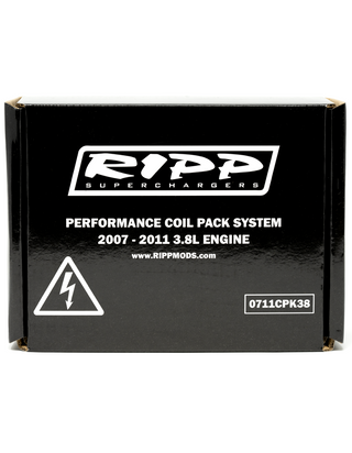Ripp High Performance Coil Pack: Fits Most Jeep Wrangler Models (2007-2018) - Orange Housing