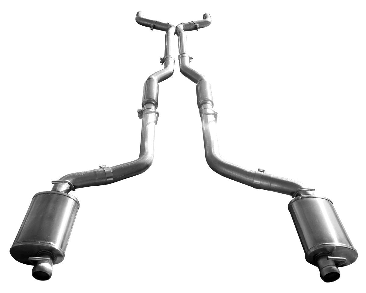 American Racing Headers Cat-Back Exhaust System: Chrysler 300C / Charger / Magnum 2005 - 2014 (5.7L / 6.1L / 6.4L)