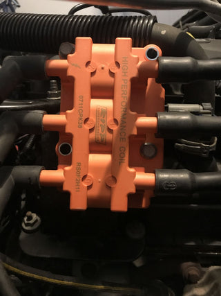 Ripp High Performance Coil Pack: Fits Most Jeep Wrangler Models (2007-2018) - Orange Housing