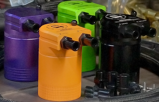 Ripp Catch Can Kit for 3.6L Engines: Jeep Grand Cherokee (2011-2021) - Black / Mopar Orange / Plumb Crazy / Sublime Green