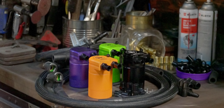 Ripp Catch Can Kit for 3.6L Engines: Jeep Grand Cherokee (2011-2021) - Black / Mopar Orange / Plumb Crazy / Sublime Green