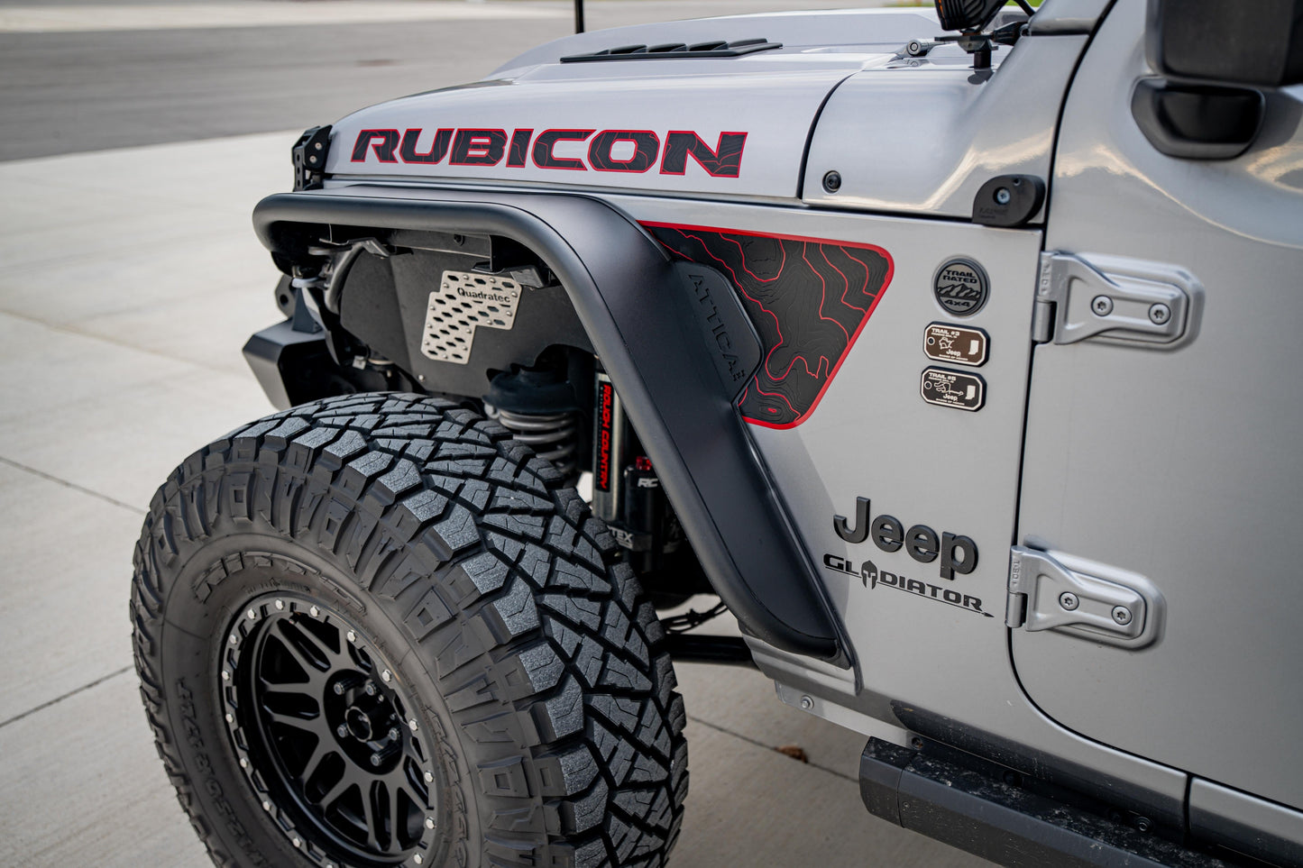 Attica 4x4 Terra Series Front Fender Flares: Jeep Gladiator 2020-2024