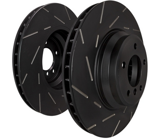 EBC USR Slotted Front Brake Rotors: 300 / Challenger / Charger / Magnum 5.7L Hemi 2005 - 2024