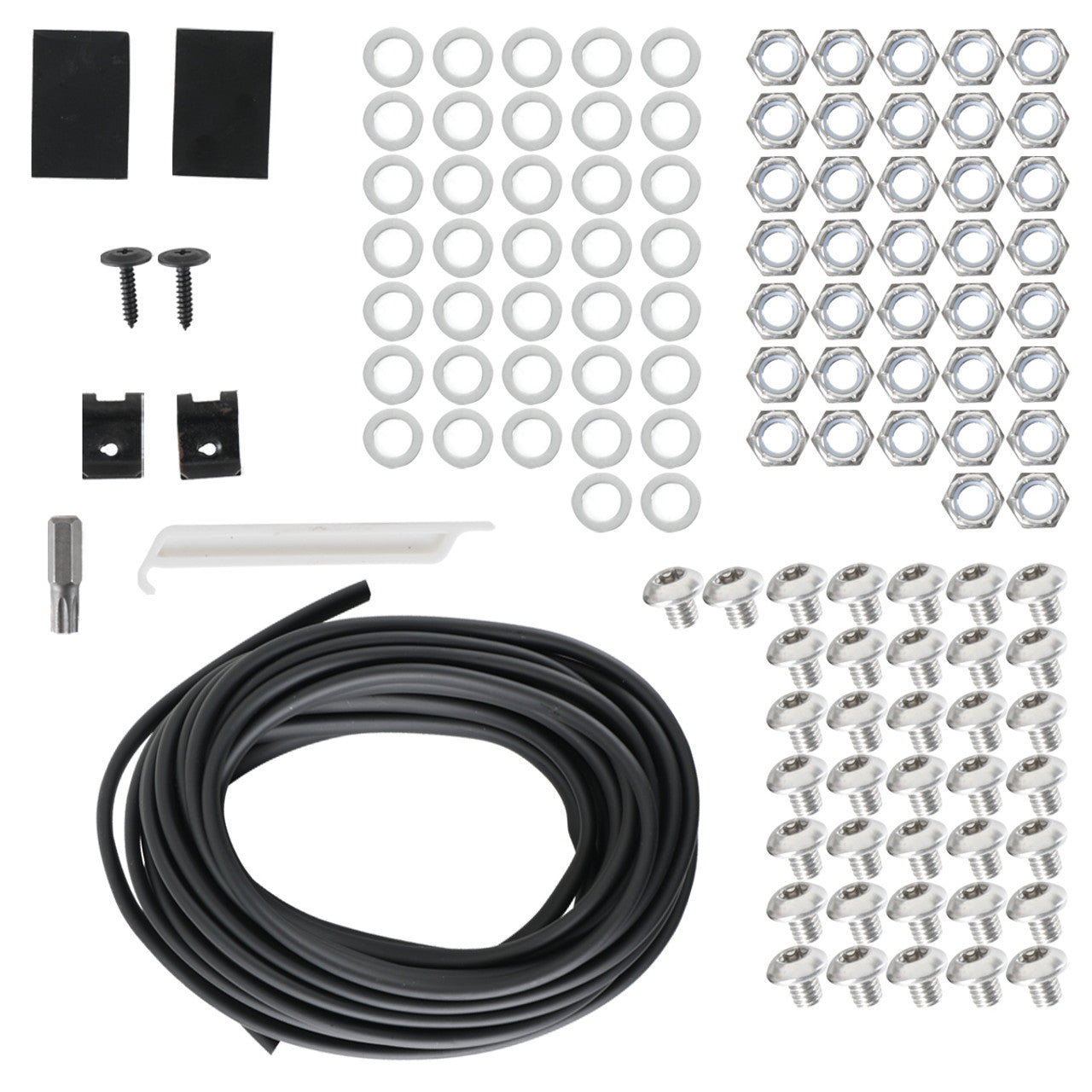 Spec D Riveted Style Fender Flares (Smooth Black, 4pc): Ram 2500 & 3500 2019 - 2024