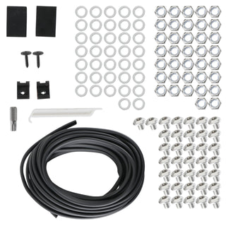 Spec D Riveted Style Fender Flares (Smooth Black, 4pc): Ram 2500 & 3500 2019 - 2024