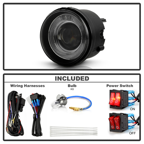 Spyder Projector Fog Lights (Smoke): Dodge Charger 2006 - 2010