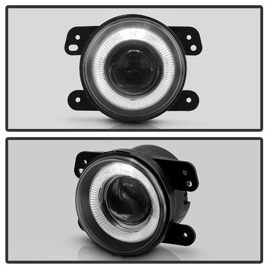Spyder Halo Projector Fog Lights (Smoke): Dodge Magnum 2005 - 2008