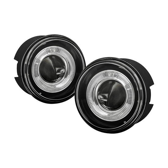 Spyder Halo Projector Fog Lights (Clear): Jeep Grand Cherokee 2005 - 2009
